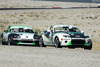 Jim Daniels leads teammate Jason Saini en route to cliching the inaugural MX-5 Drivers' Championship. (Juha Lievonen image)